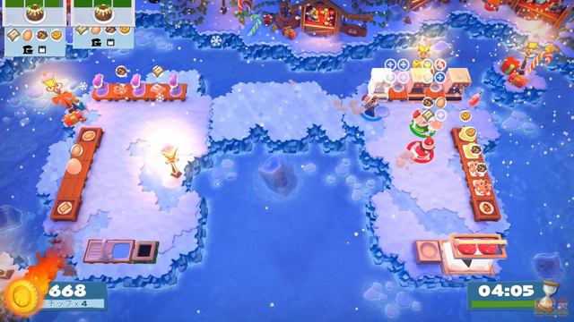 #2 季節限定コンテンツ(ケビンのクリスマス・クラッカー）1-2【 Overcooked2!】Steam版 オーバークック２ смотреть онлайн