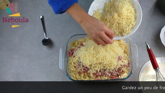 Gratin de pâtes façon carbonara смотреть онлайн
