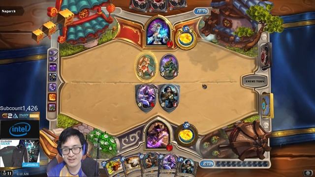 Hearthstone - CRAZY arena game смотреть онлайн