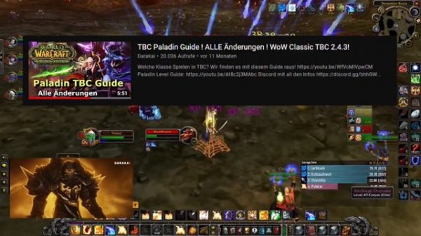 Paladin Tank & AOE Guide / WoW TBC Classic
