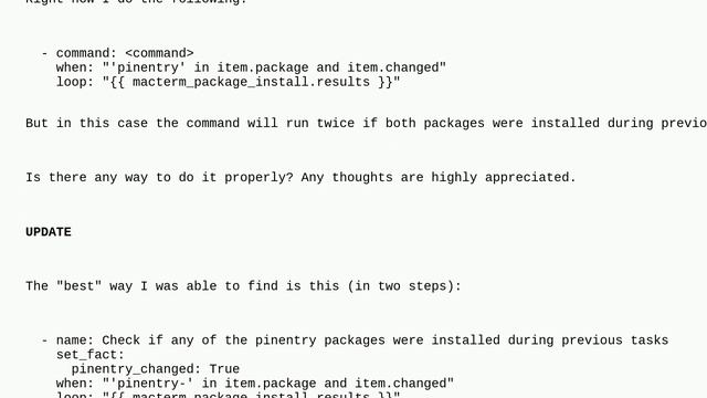 Access value of specified dictionary key within a list of dictionaries in Ansible смотреть онлайн