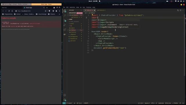 ChakraUI Dark Mode Toggle Button - Part 1 смотреть онлайн