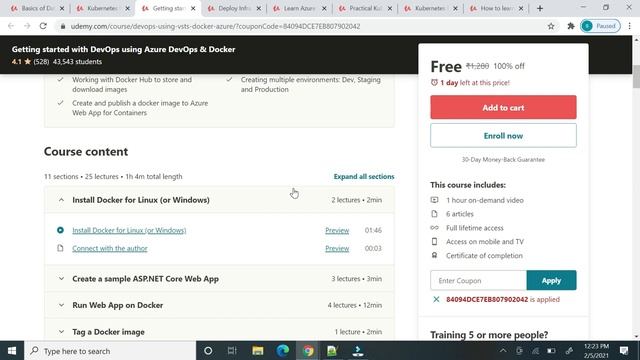 Paid courses | free of cost | Database, Kubernetes , Devops , Azure , Docker , Terraform - EP5 смотреть онлайн