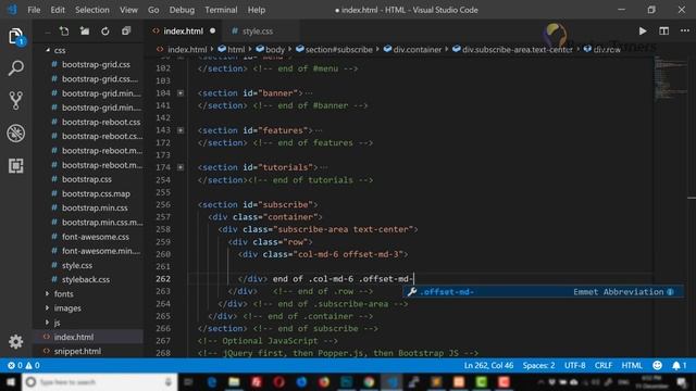 ফ্রন্ট এন্ড ডেভেলপমেন্ট সিরিজ - PSD to Bootstrap - Converting Subscribe Area (Markup) (বাংলা) | MRM смотреть онлайн