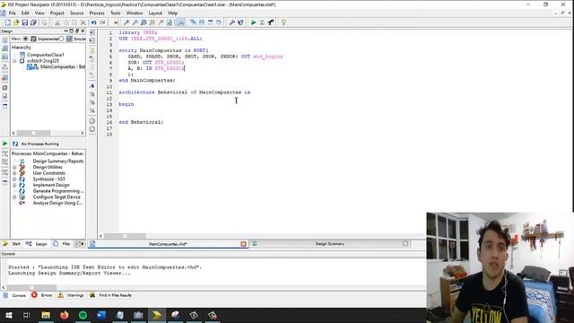 Clase 2: Programación de compuertas lógicas en VHDL (Introducción a ISE design suite) смотреть онлайн