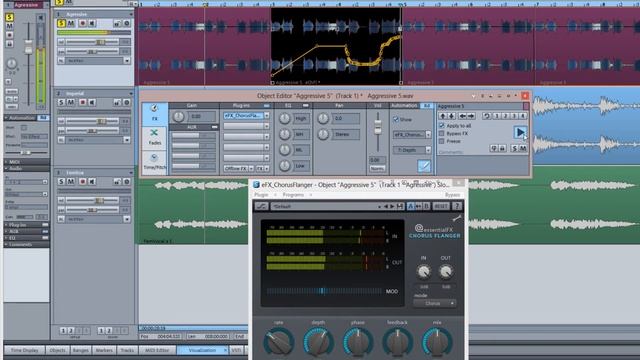 Samplitude Pro X : Object Automation Tutorial смотреть онлайн
