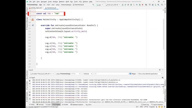println? 用Log吧 程式紀錄 | Android Studio (Kotlin) 中文教學 смотреть онлайн