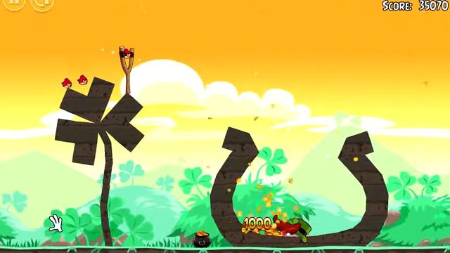 Angry Birds: Seasons. Go Green, Get Lucky (bonus 1) Прохождение от SAFa смотреть онлайн