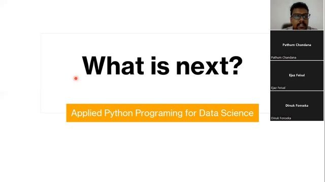 Inauguration Programme: Applied Python Programing with UI Design and SQL Course смотреть онлайн
