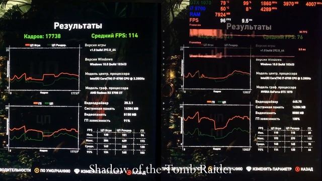 RX 5700XT VS GTX 1070. FPS TEST. 82 градуса у 1070! смотреть онлайн