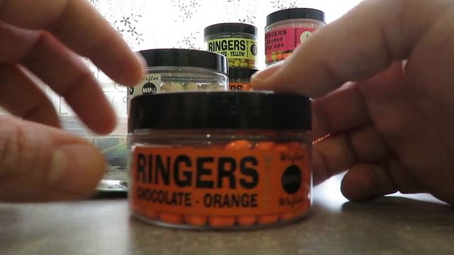 Ringers Bait. Ringers Wafters MiNi. Насадки для Flat Feeder.