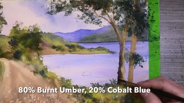 How to Paint a Scottish Loch in Watercolour смотреть онлайн