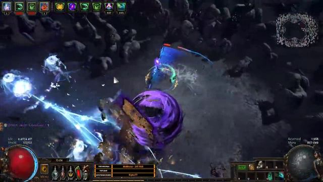 3.8 Fast Uber Elder kill / 4400HP low gear / Necromancer / Убер Древний / Некромант смотреть онлайн