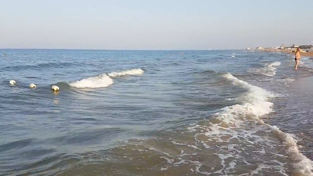 Анапа. Витязево. Погода 8.08.2017 красота пляжа Кавказ смотреть онлайн