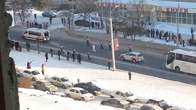 Олимпийский огонь в Уфе смотреть онлайн