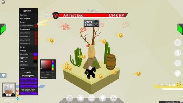 [Roblox] Egg Clicker OP Script #roblox