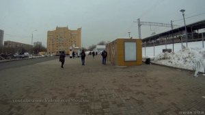 Переход метро "Ботанический сад" - МЦК "Ботанический сад" // 21 марта 2018 г