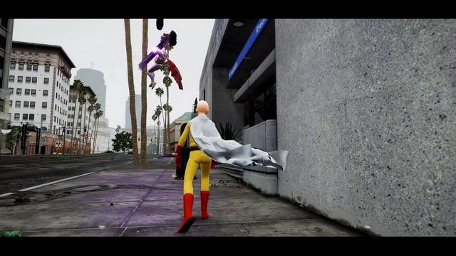 GTA 5 - Saitama Vs Infinity Ultron