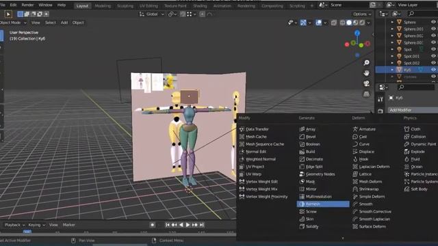 Делаю 3D модель манекена смотреть онлайн