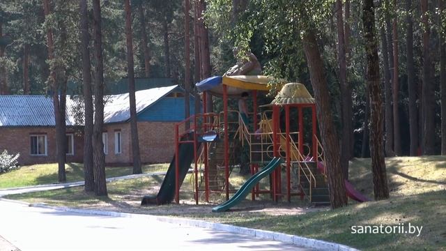 Санаторий Налибокская пуща - детские площадки, Санатории Беларуси смотреть онлайн