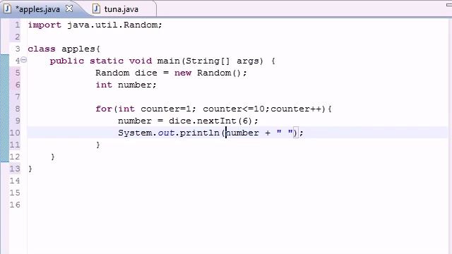 Random Number Generator in Java смотреть онлайн
