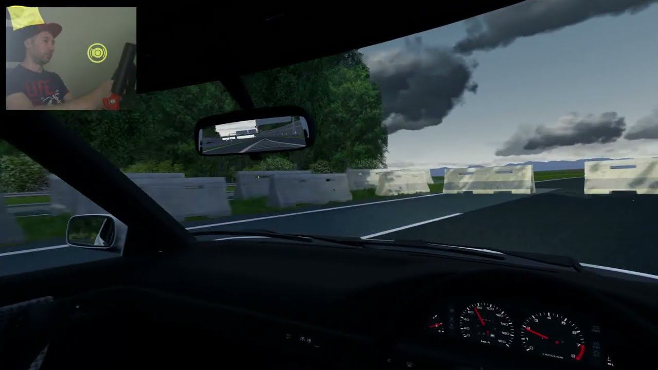 Assetto Corsa - дальняя дорога - за рулем Thrustmaster T300rs