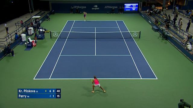 Kristyna Pliskova vs. Diane Parry | US Open 2019 R1 Highlights смотреть онлайн