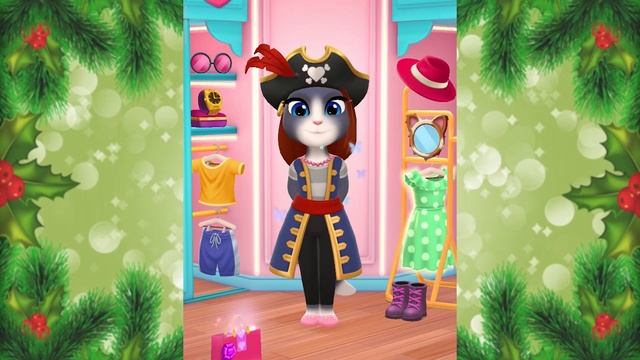 СУПЕР Обновление кошечка Анжела 2 и Новый год Моя говорящая Анджела2 смотреть онлайн