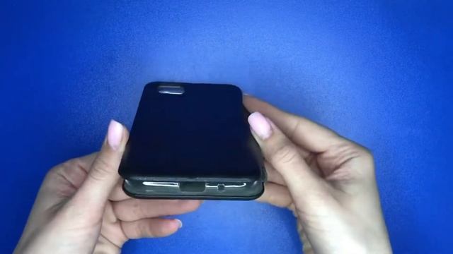 Чехол книжка Honor 9S черный смотреть онлайн