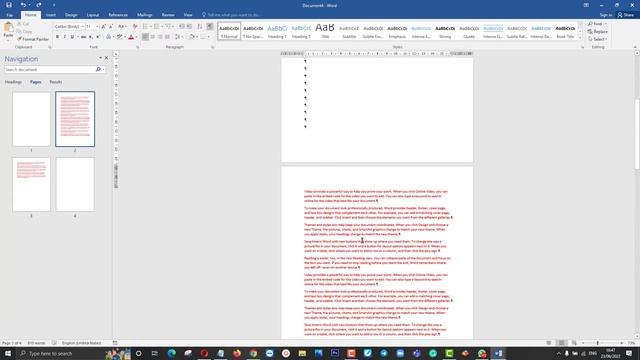 How to Delete First Blank Page In MS Word Document смотреть онлайн