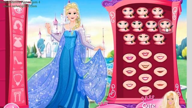 Barbie? Disney Princess ✨?Dress Up?Elsa? БАРБИ Принцесса Диснея Одеваем Игра, Эльза??? смотреть онлайн