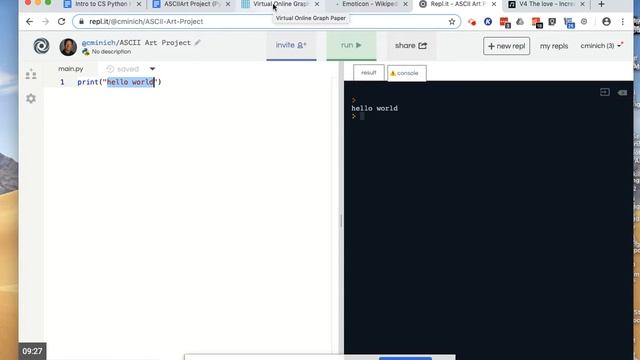 Python ASCII Art Project Intro смотреть онлайн