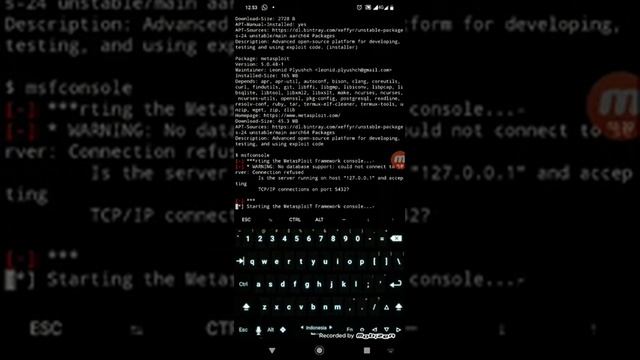 Install Metasploit From Internal Unstable-Repo (No Root, No Git Clone) смотреть онлайн