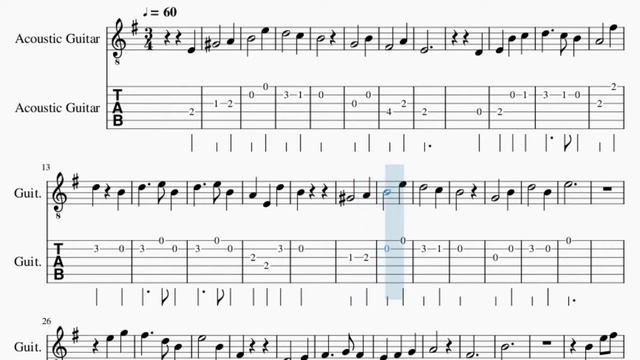 SUPER EASY Guitar Tab: How to play Isabella’s Lullaby by Takahiro Obata смотреть онлайн