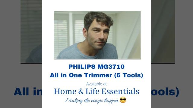 Philips MG3710 All-in-one Trimmer. 6 Quality Tools. смотреть онлайн