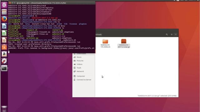 Install WebStorm on Ubuntu Linux смотреть онлайн