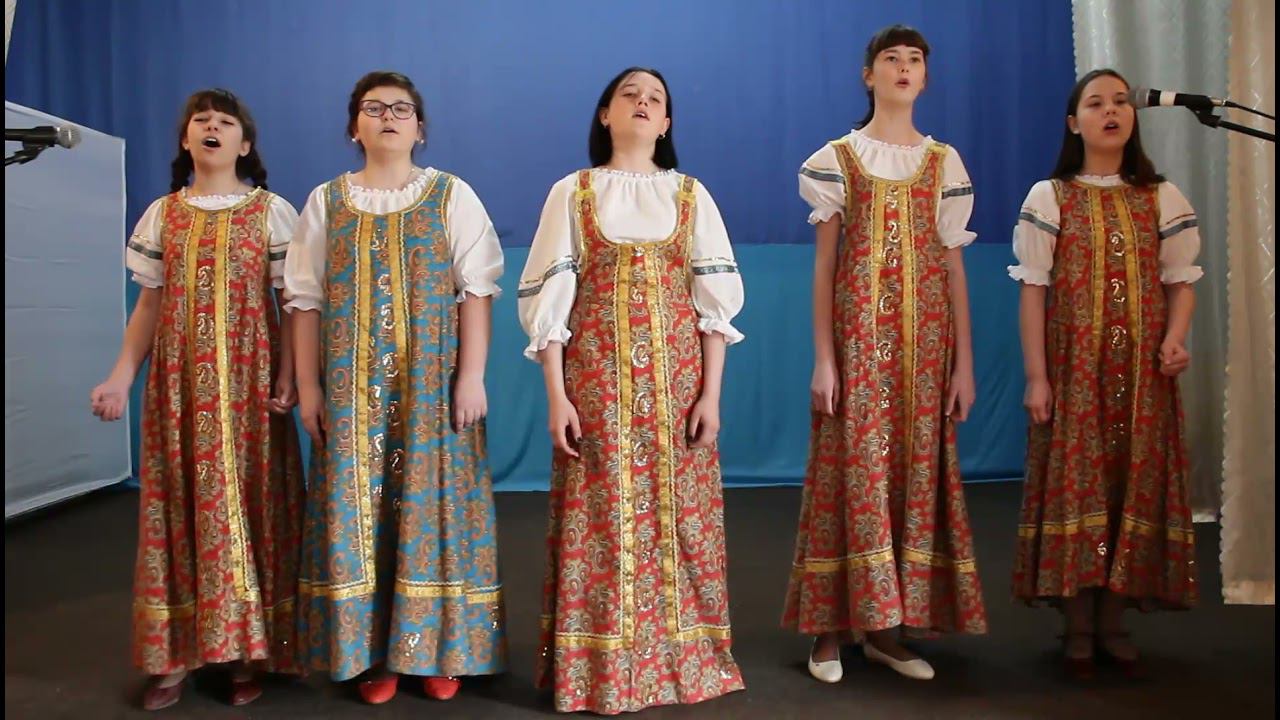 Творческое объединение "Звонкие голоса" старшая группа «За тихой рекой» смотреть онлайн