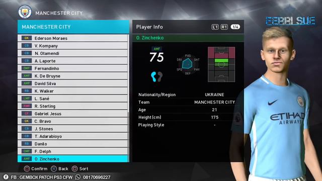 Pes 2018 Ps3 Gembox Patch 2018 Update смотреть онлайн