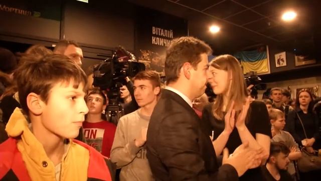 Виталий Кличко на презентации фильма «Бокс - мой путь» смотреть онлайн