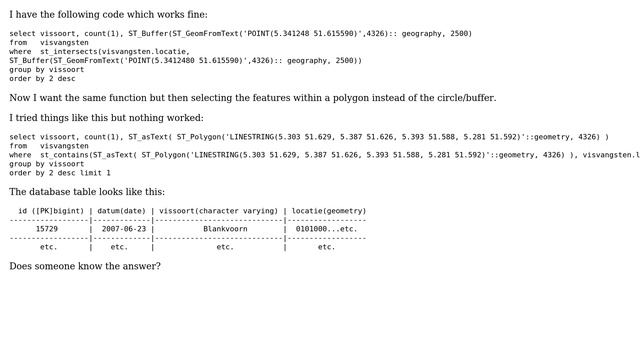 GIS: SQL select features in a polygon (2 Solutions!!) смотреть онлайн