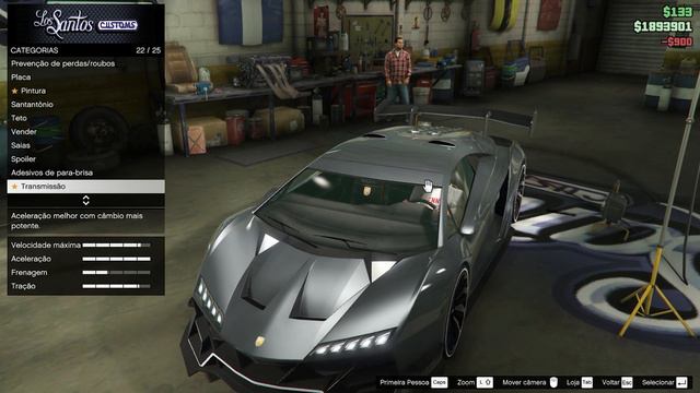 Tunando e Testando o Zentorno | GTA 5 ONLINE смотреть онлайн