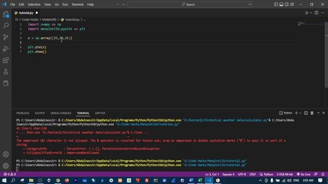 16 - Matplotlib - Pie Chart смотреть онлайн
