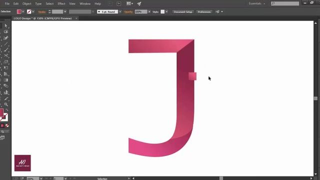 Pro Logo Design | Adobe Illustrator CC | Tutorial смотреть онлайн