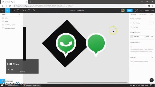 Figma Howto - Whatsapp Icon