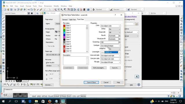 Autocad line weight problem when converting to pdf смотреть онлайн