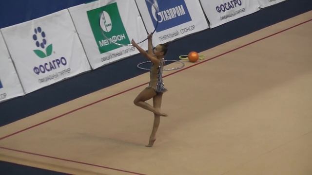 Ивойлова Полина 2005 г. р. (г. Подольск. "Русь") Обруч. смотреть онлайн
