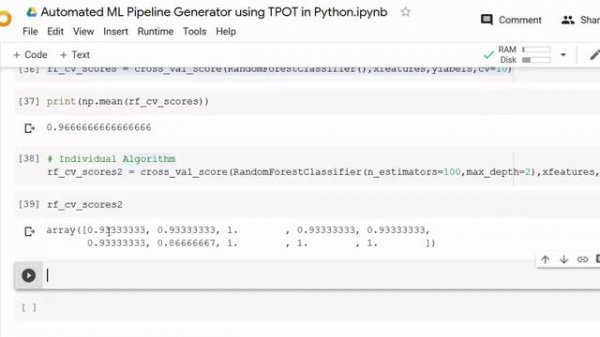 Generating Machine Learning Pipelines with TPOT in Python (Genetic Programming & AutoML)