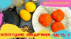 Новогодние мандаринки или салат из курицы