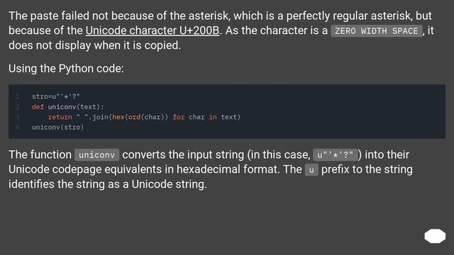 What is this character: '*'? смотреть онлайн