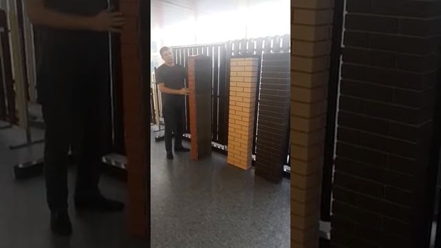 ПИКС — панель имитирующая кирпичный столб на заборе смотреть онлайн